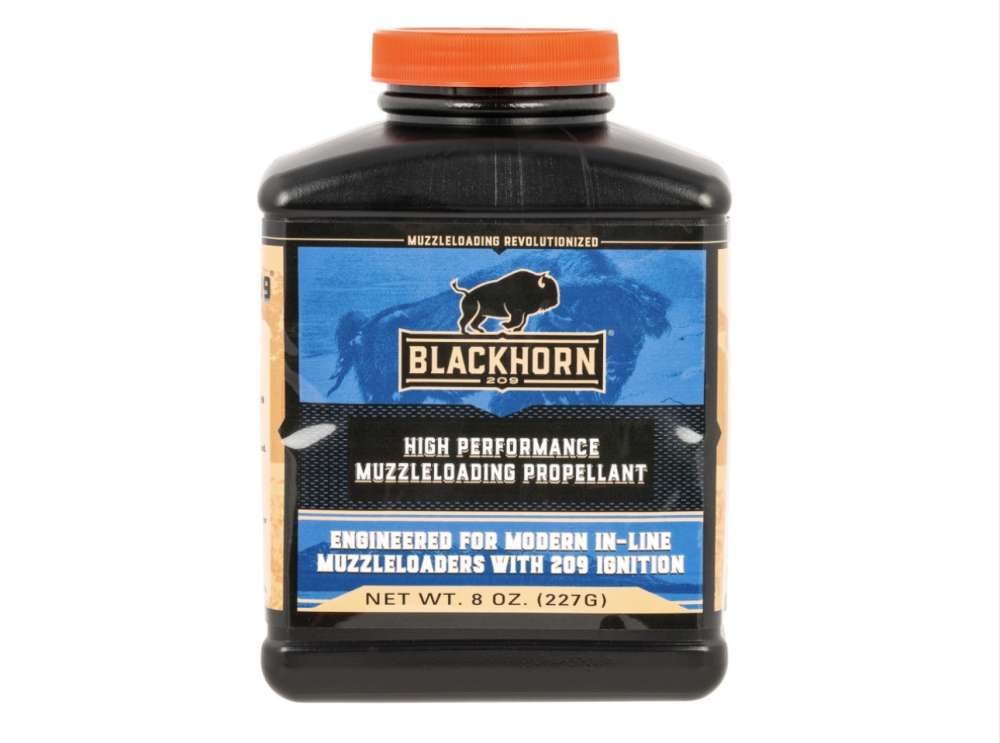 New Blackhorn 209 BLACKHORN1 Muzzleloader Rifle Powder Blackhorn 8 oz-img-0