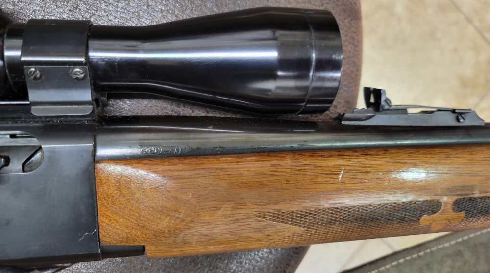 Remington 742 Woodmaster 6mm Semi Automatic Rifle W/Red field 3x9x-img-5