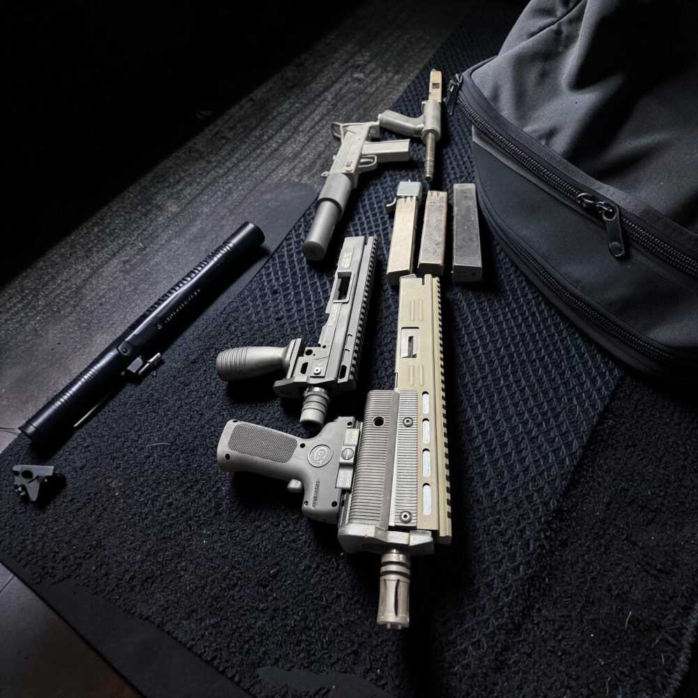 SWD INC M11 9mm MACHINE GUN Fully automatic with GemTech Silencer and Extra-img-0