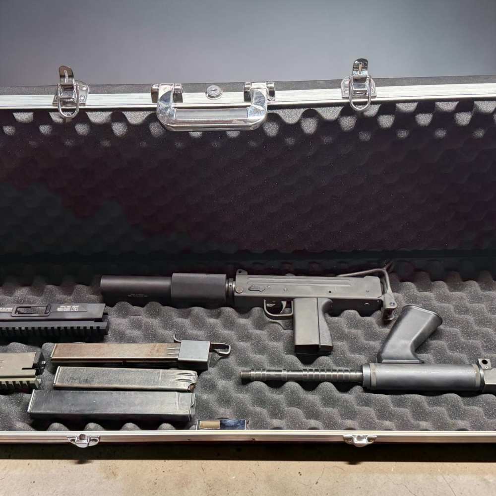 SWD INC M11 9mm MACHINE GUN Fully automatic with GemTech Silencer and Extra-img-14