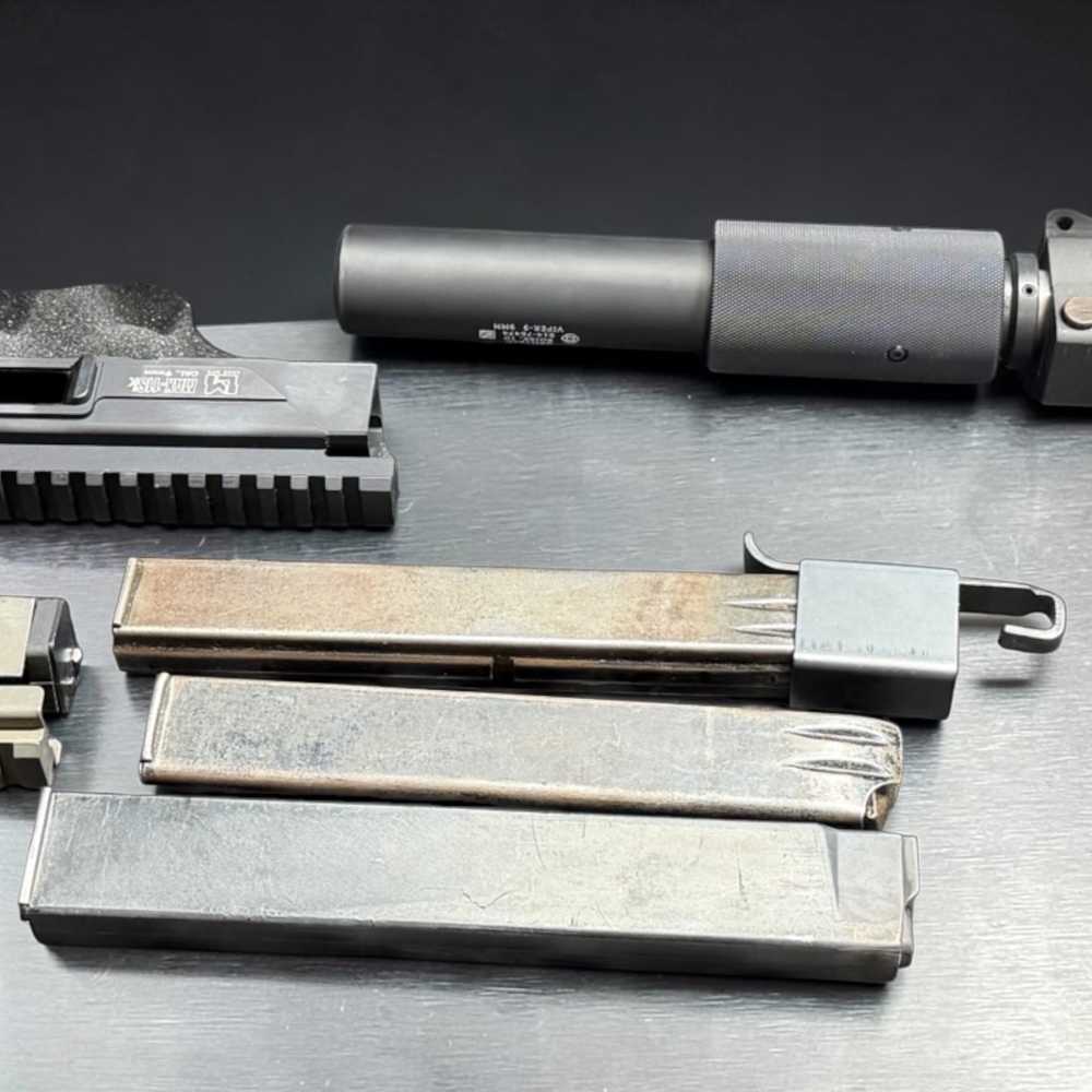 SWD INC M11 9mm MACHINE GUN Fully automatic with GemTech Silencer and Extra-img-13
