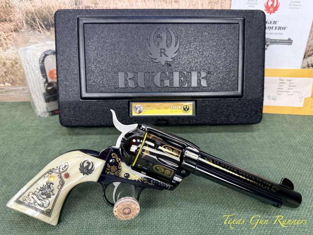 Ruger New Vaquero Talo Emiliano Zapata No. 241 of 500 Unfired .45 Long Colt-img-0