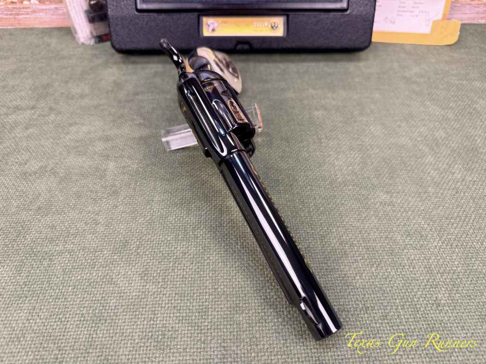 Ruger New Vaquero Talo Emiliano Zapata No. 241 of 500 Unfired .45 Long Colt-img-13