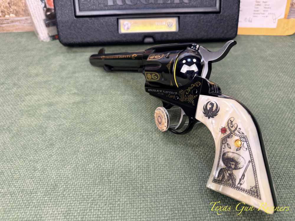 Ruger New Vaquero Talo Emiliano Zapata No. 241 of 500 Unfired .45 Long Colt-img-9