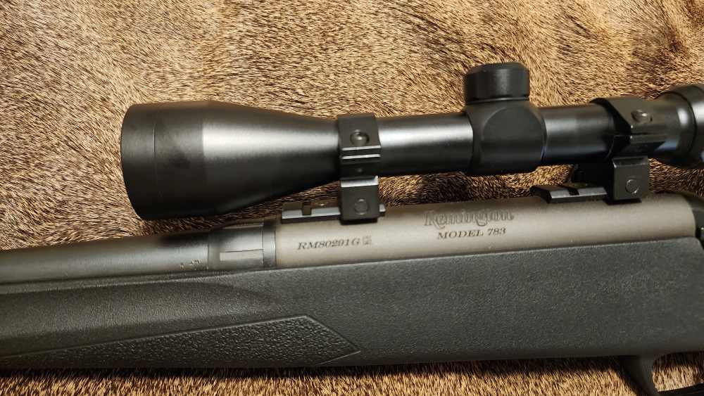 Remington Model 783 synthetic 300 Win Mag WINMAG 24" barrel 3-9x40 scope-img-8