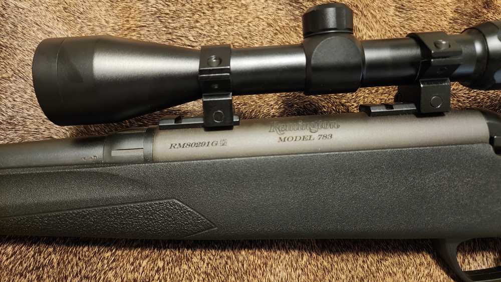 Remington Model 783 synthetic 300 Win Mag WINMAG 24" barrel 3-9x40 scope-img-2