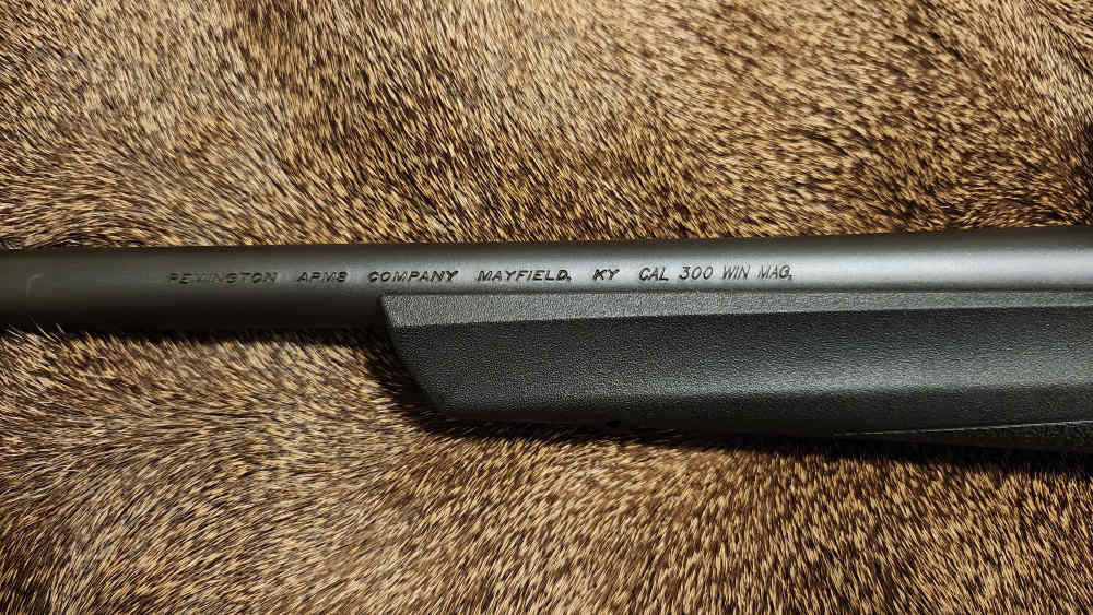 Remington Model 783 synthetic 300 Win Mag WINMAG 24" barrel 3-9x40 scope-img-3