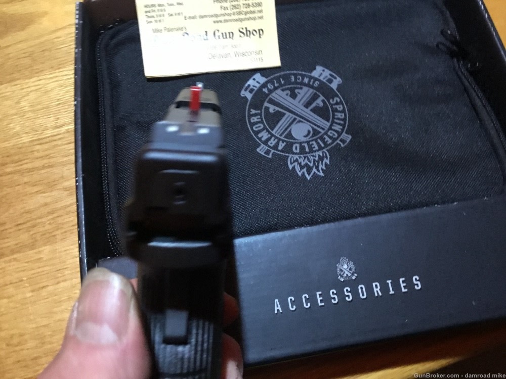 Springfield XD-9 #XDD9101HC 4” Black Service 9mm-img-2