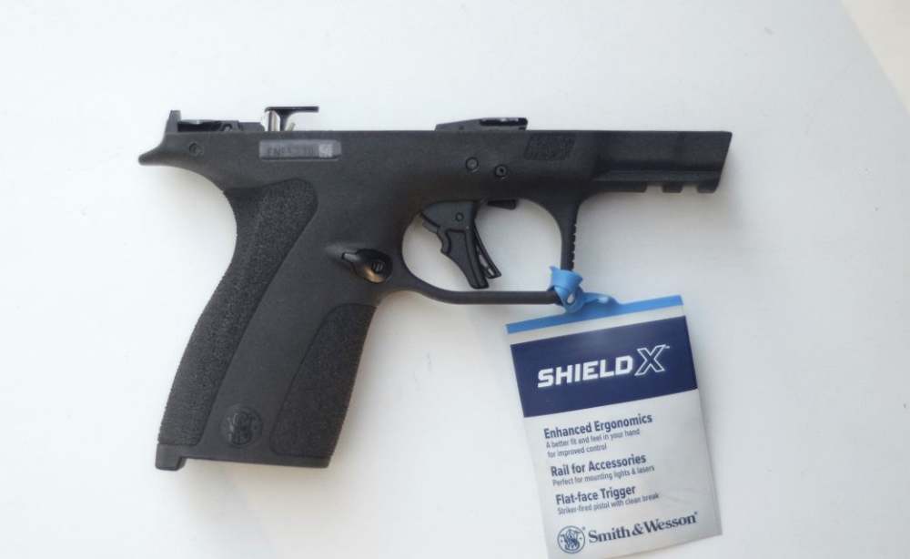 S&W M&P 9 SHIELD X 9mm lower receiver frame 13 round mag Manual SAFETY-img-0