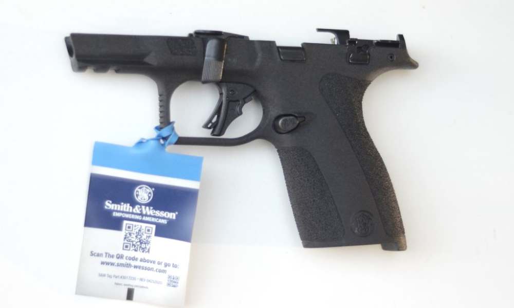 S&W M&P 9 SHIELD X 9mm lower receiver frame 13 round mag Manual SAFETY-img-1