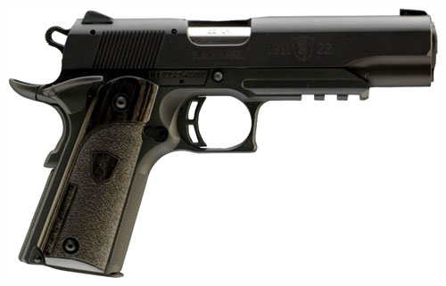 Browning 1911 Black Label Full Size Frame 22 LR 10+1 4.25in 051816490-img-1