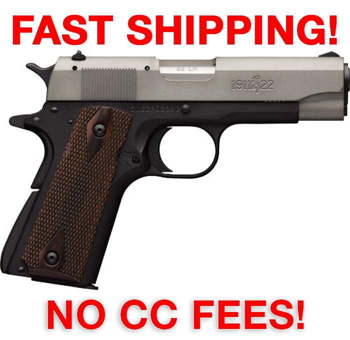 Browning 1911 A1 CA Compliant Full Size Frame 22 LR 10+1 4.25in 051879490-img-0
