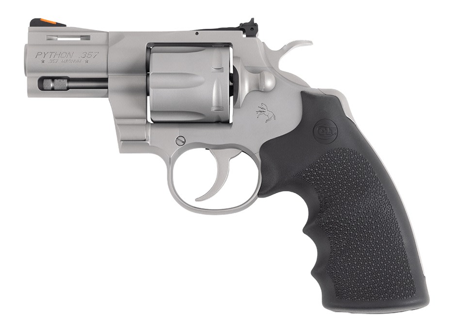 Colt Clt Python 357mag 2.5 Matte SS Rubber-img-0
