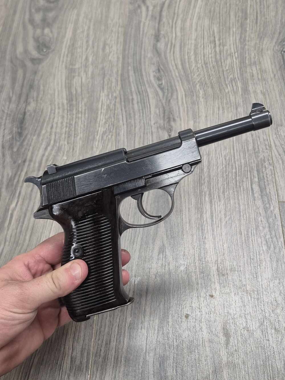 PENNY! BEAUTIFUL WW2 AC42 GERMAN WALTHER P38 PISTOL ALL MATCHING 9MM LUGER-img-3