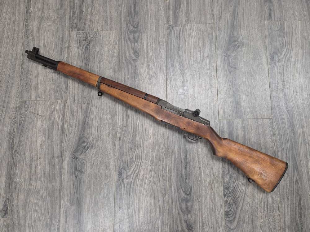 PENNY! BEAUTIFUL WINCHESTER WW2 M1 GARAND USGI 99% OVERHAUL 30-06 GI PARTS -img-1