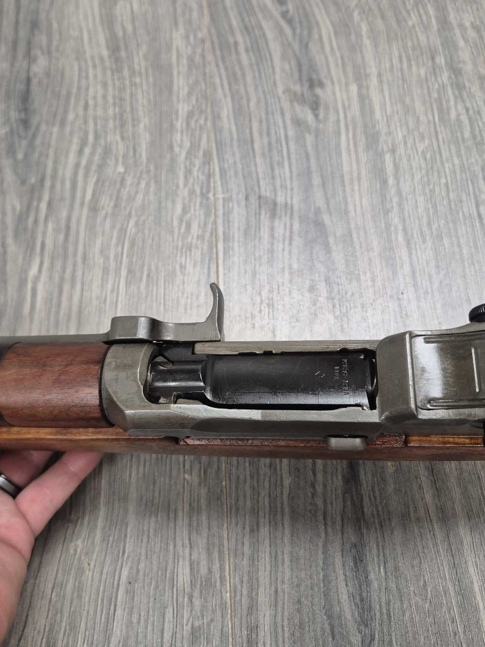 PENNY! BEAUTIFUL WINCHESTER WW2 M1 GARAND USGI 99% OVERHAUL 30-06 GI PARTS -img-24