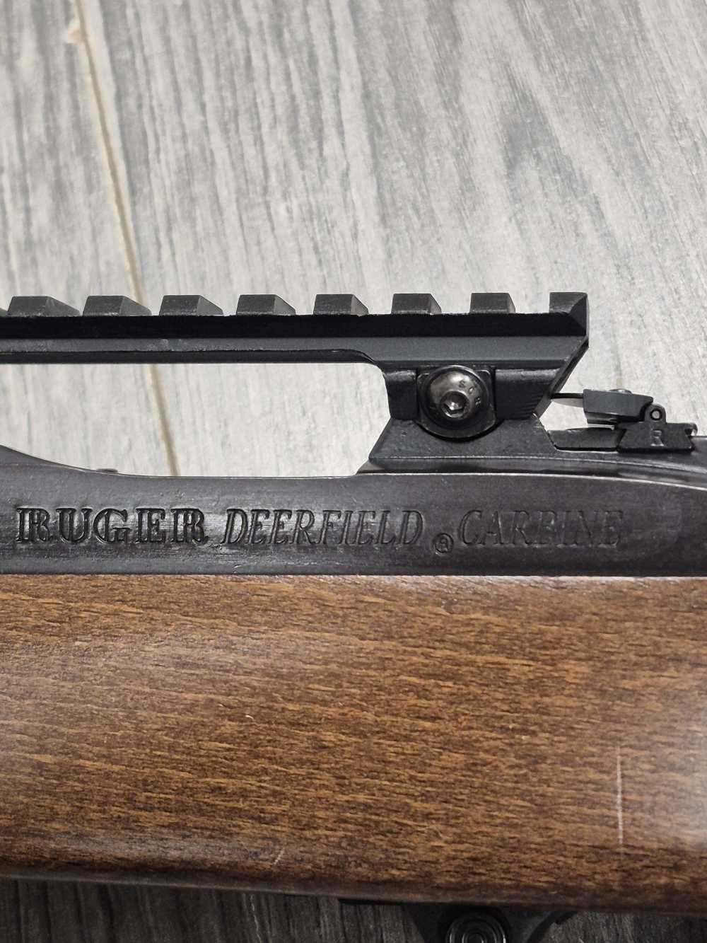 PENNY! ABSOLUTELY STELLAR RUGER DEERFIELD 44 CARBINE LAST YEAR 99% 44 MAG -img-2