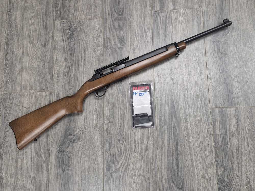 PENNY! ABSOLUTELY STELLAR RUGER DEERFIELD 44 CARBINE LAST YEAR 99% 44 MAG -img-0
