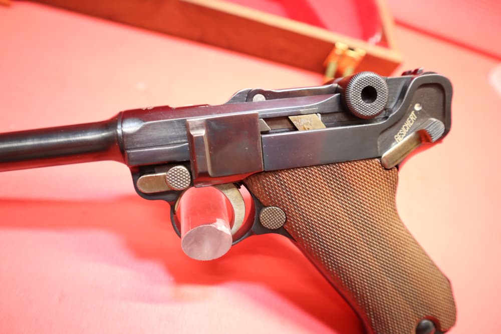DWM German Artillery Luger 9mm 8" PENNY START No Reserve -img-5