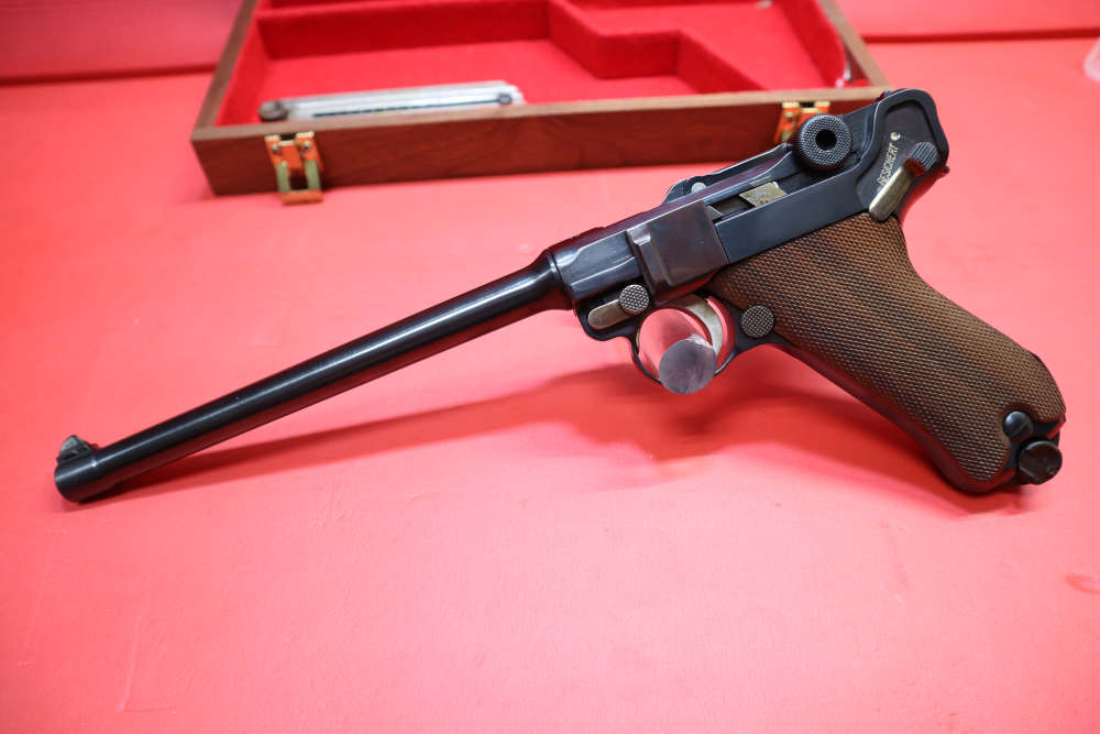 DWM German Artillery Luger 9mm 8" PENNY START No Reserve -img-2