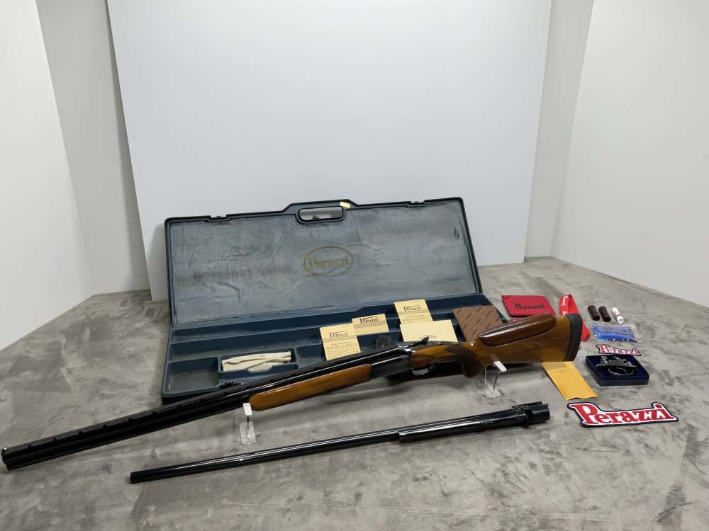 Perazzi MX3 Dual Barrel Trap Combo, 12ga, 31” & 34” Barrels-img-0