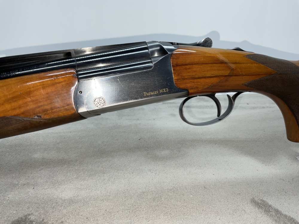 Perazzi MX3 Dual Barrel Trap Combo, 12ga, 31” & 34” Barrels-img-3