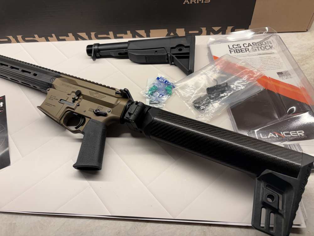 NEW, Christensen Arms CA-15 G2 CF .223WYLDE 16" MLok Bronze, BINARY TRIGGER-img-2