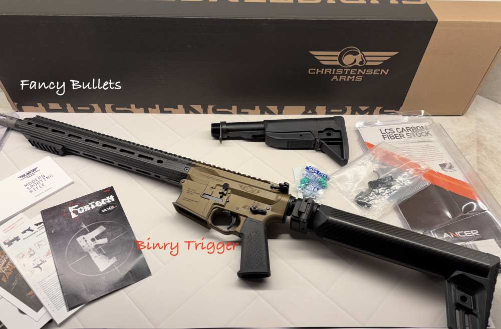 NEW, Christensen Arms CA-15 G2 CF .223WYLDE 16" MLok Bronze, BINARY TRIGGER-img-0