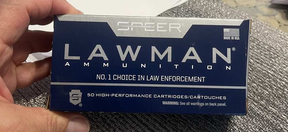 Speer Lawman 9mm Luger 14 GR TMJ #53651 50 Rounds-img-2