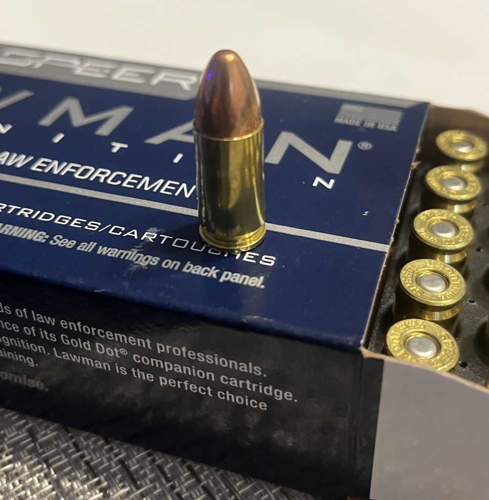 Speer Lawman 9mm Luger 14 GR TMJ #53651 50 Rounds-img-1