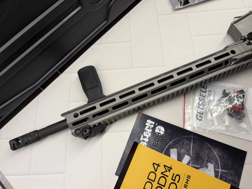 New, DDM4 V7 PRO 5.56 GREY 18" PRO SERIES METAL BINARY TRIGGER INSTALLED-img-6