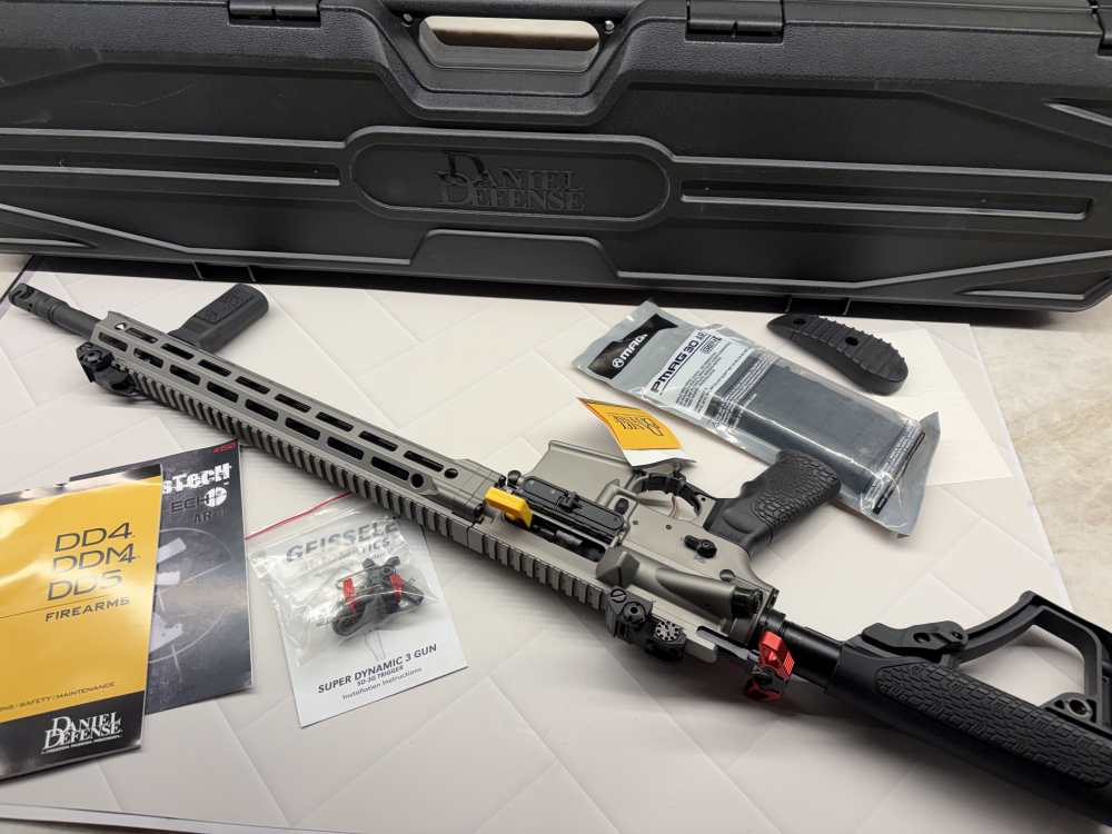 New, DDM4 V7 PRO 5.56 GREY 18" PRO SERIES METAL BINARY TRIGGER INSTALLED-img-8