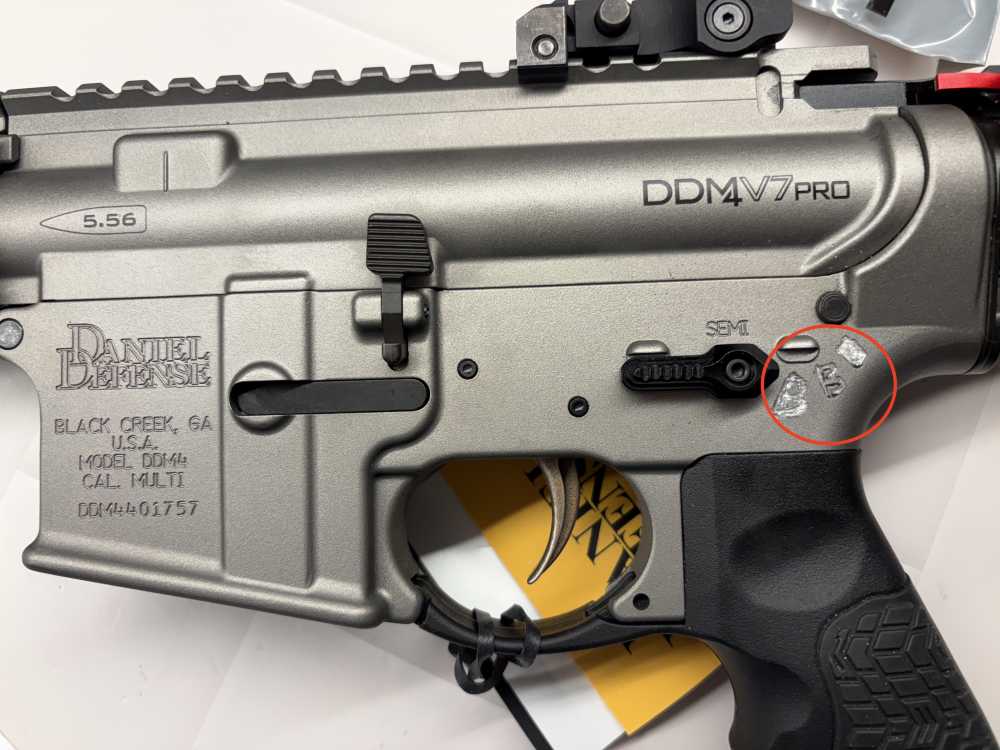 New, DDM4 V7 PRO 5.56 GREY 18" PRO SERIES METAL BINARY TRIGGER INSTALLED-img-3