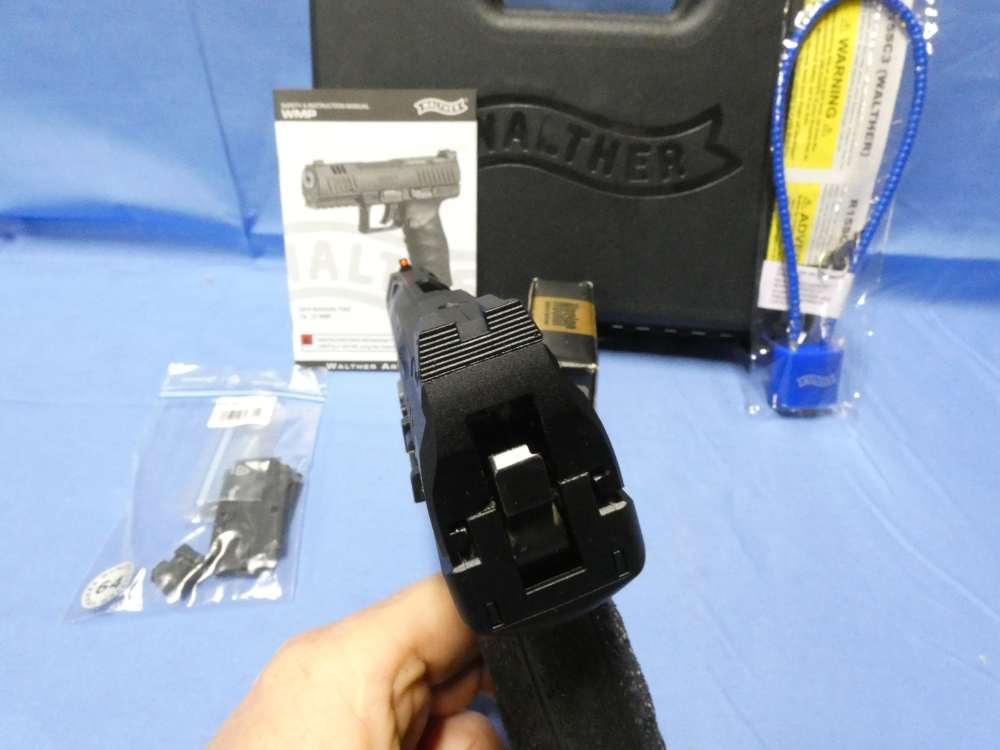 WALTHER WMP .22WMR 4.5" 1-15+1 MAGAZINE OPTICS READY #5220300 *UNFIRED*-img-6
