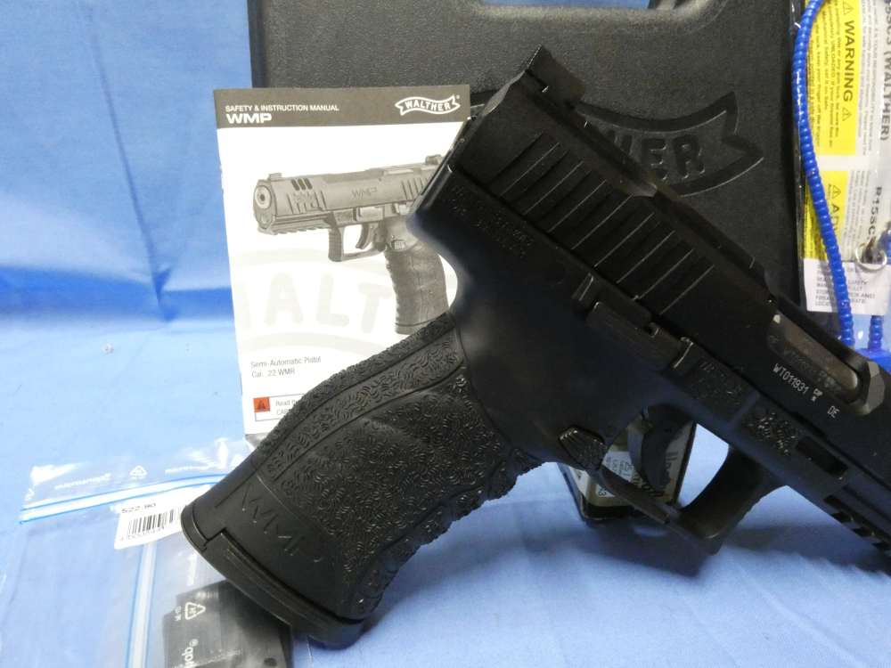 WALTHER WMP .22WMR 4.5" 1-15+1 MAGAZINE OPTICS READY #5220300 *UNFIRED*-img-10