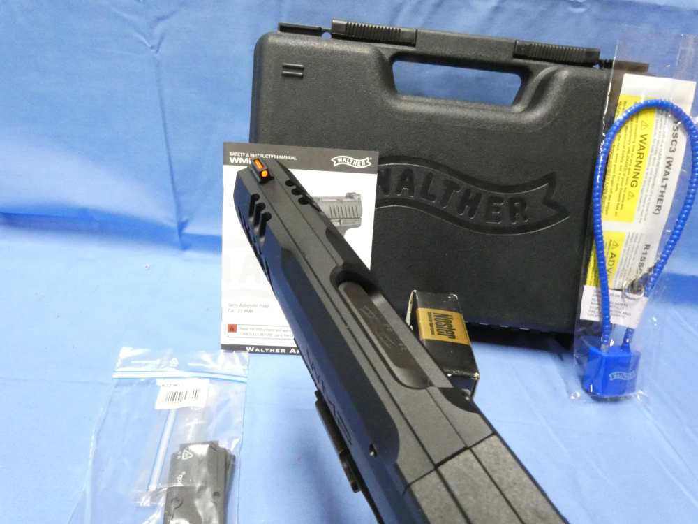 WALTHER WMP .22WMR 4.5" 1-15+1 MAGAZINE OPTICS READY #5220300 *UNFIRED*-img-8