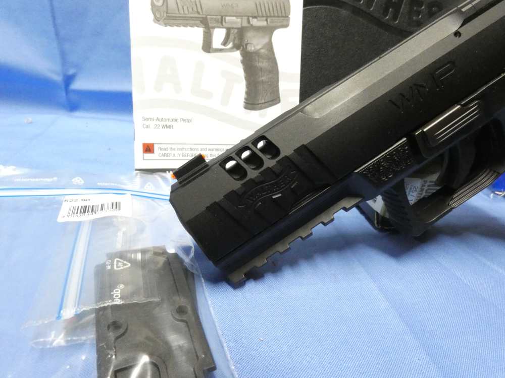 WALTHER WMP .22WMR 4.5" 1-15+1 MAGAZINE OPTICS READY #5220300 *UNFIRED*-img-2