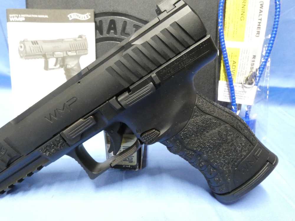 WALTHER WMP .22WMR 4.5" 1-15+1 MAGAZINE OPTICS READY #5220300 *UNFIRED*-img-5