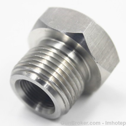 Thread Protecter 1/2X28 13/16 Stainless New -img-1