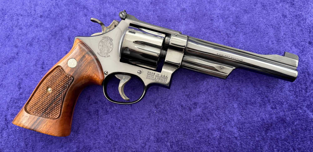 S&W 27-2 Pre Lock N .357 Mag 6" Blued 1977-78 Pres Case 3Ts Target Stocks-img-10