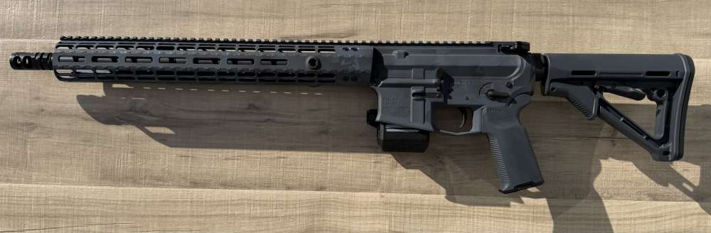 Aero Precision M4E1 AR-15 w/ 15" Enhanced Handguard - Smoke Multicam -img-14