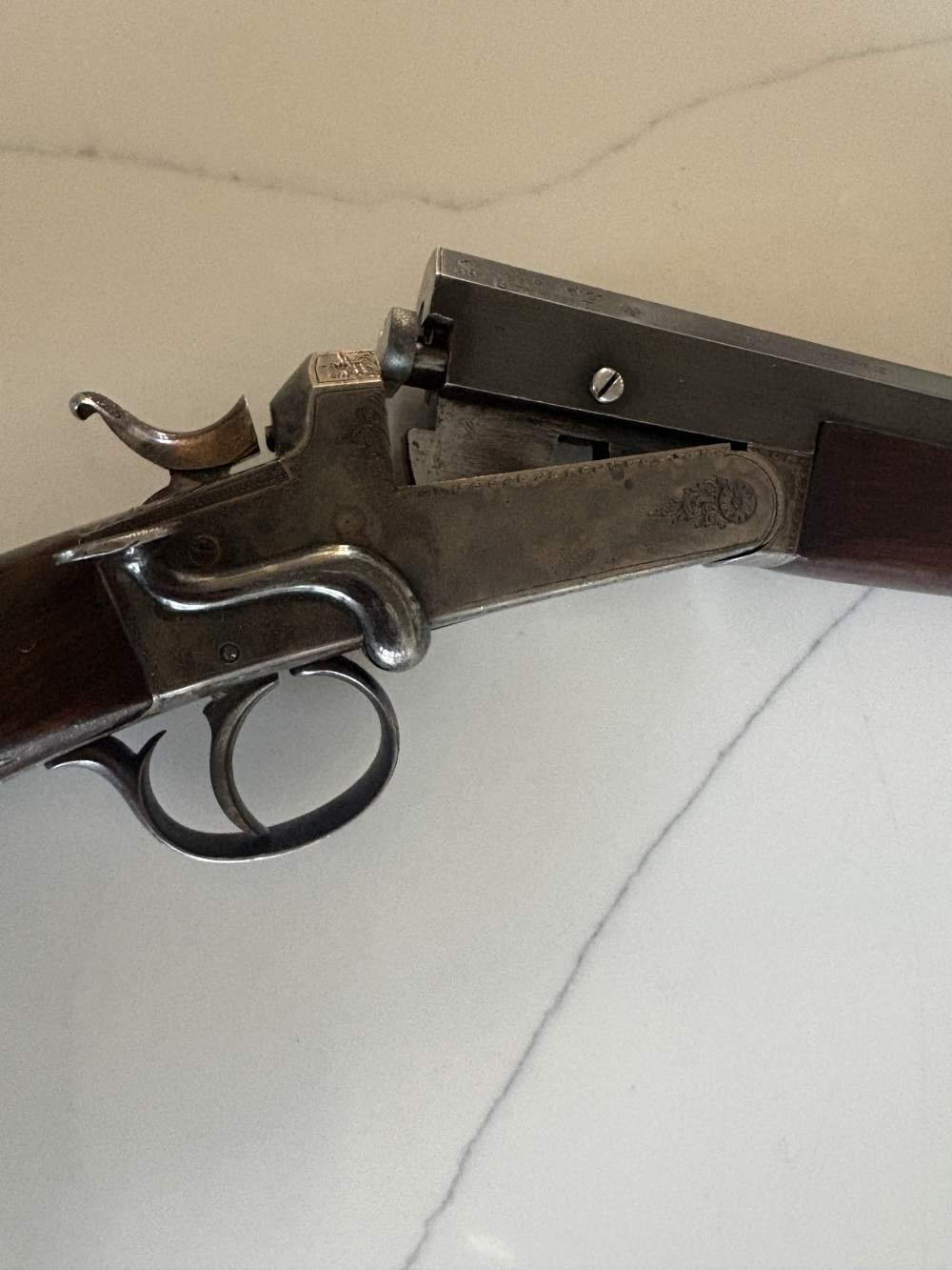 J. DICKSON & SON ROOK RIFLE, .22LR, 26" BARREL *ORIGINAL LEATHER CASE-img-38