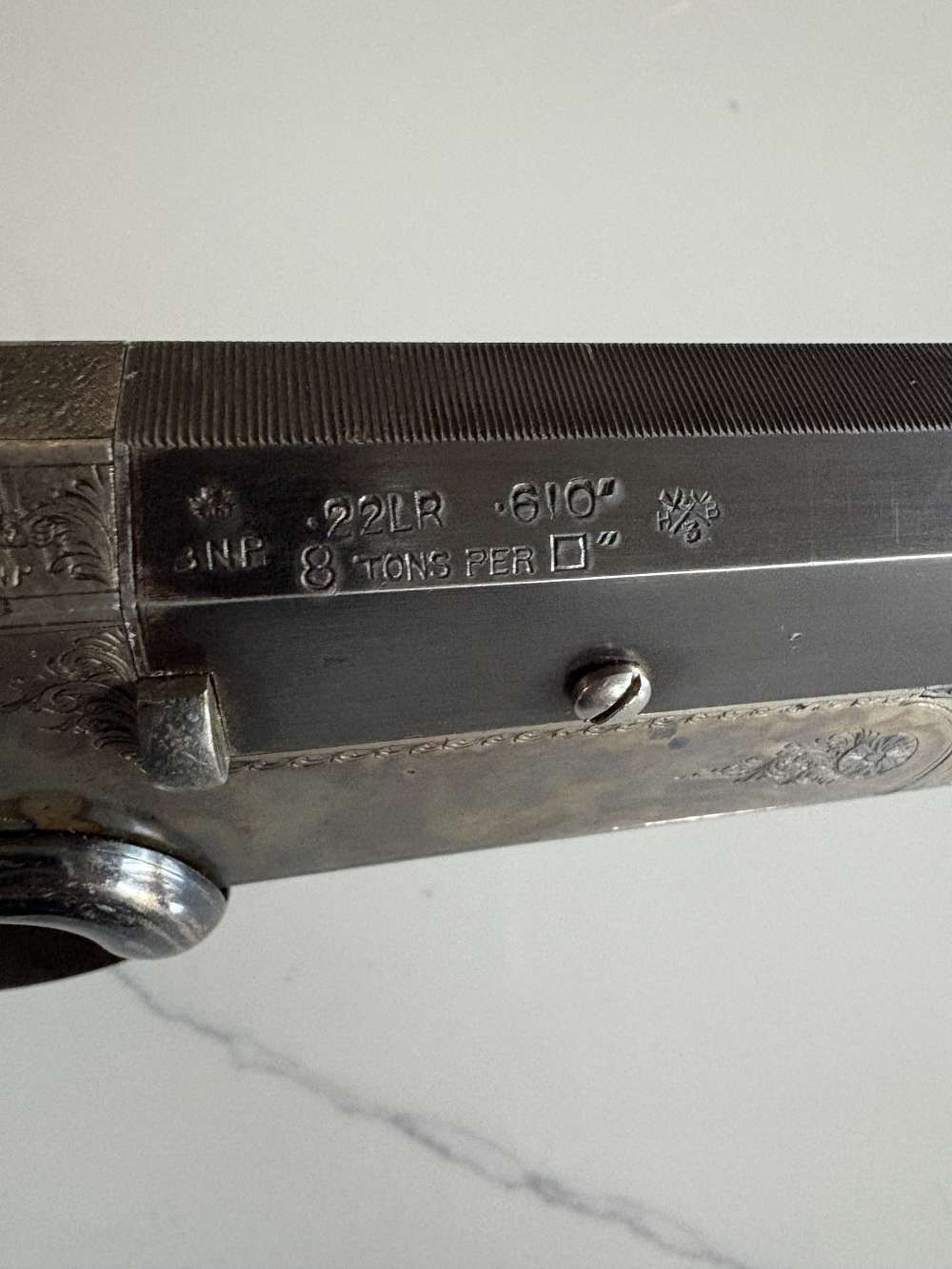 J. DICKSON & SON ROOK RIFLE, .22LR, 26" BARREL *ORIGINAL LEATHER CASE-img-27