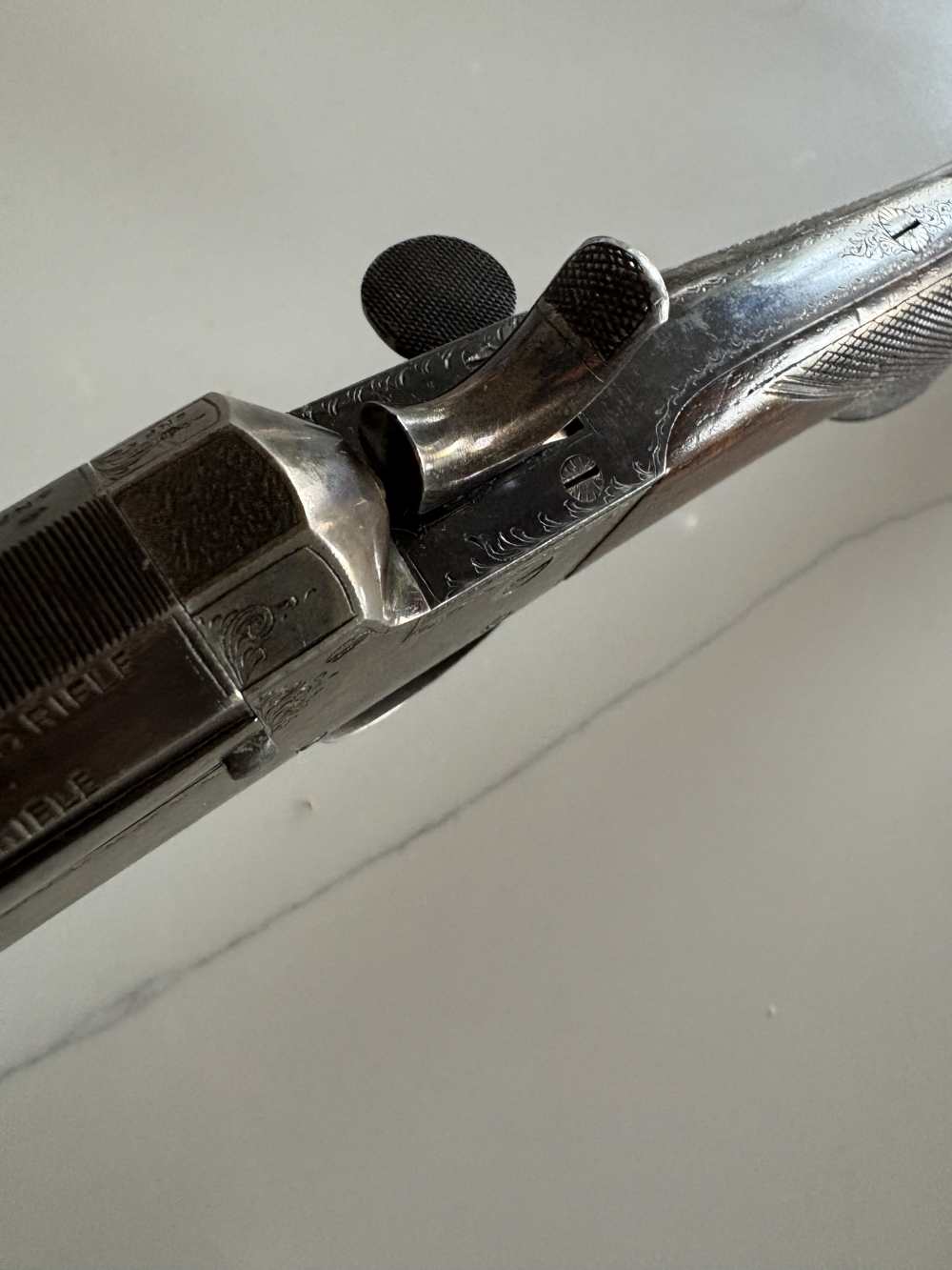 J. DICKSON & SON ROOK RIFLE, .22LR, 26" BARREL *ORIGINAL LEATHER CASE-img-15