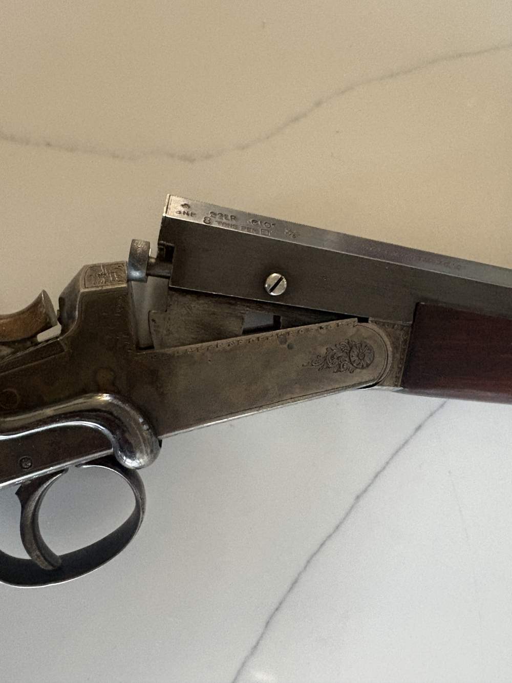 J. DICKSON & SON ROOK RIFLE, .22LR, 26" BARREL *ORIGINAL LEATHER CASE-img-37