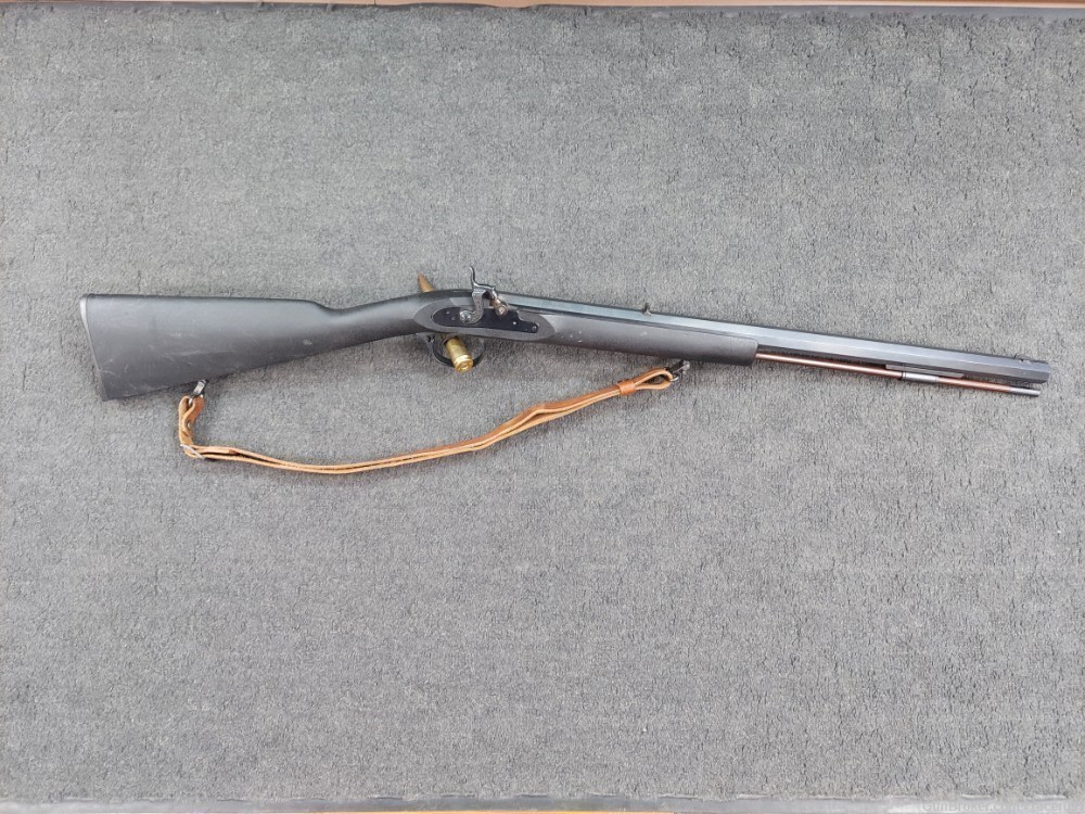 TRADITIONS FOX RIVER FIFTY BLACK POWDER MUZZLE LOADER  .54 CAL. 24"  1:48" -img-0
