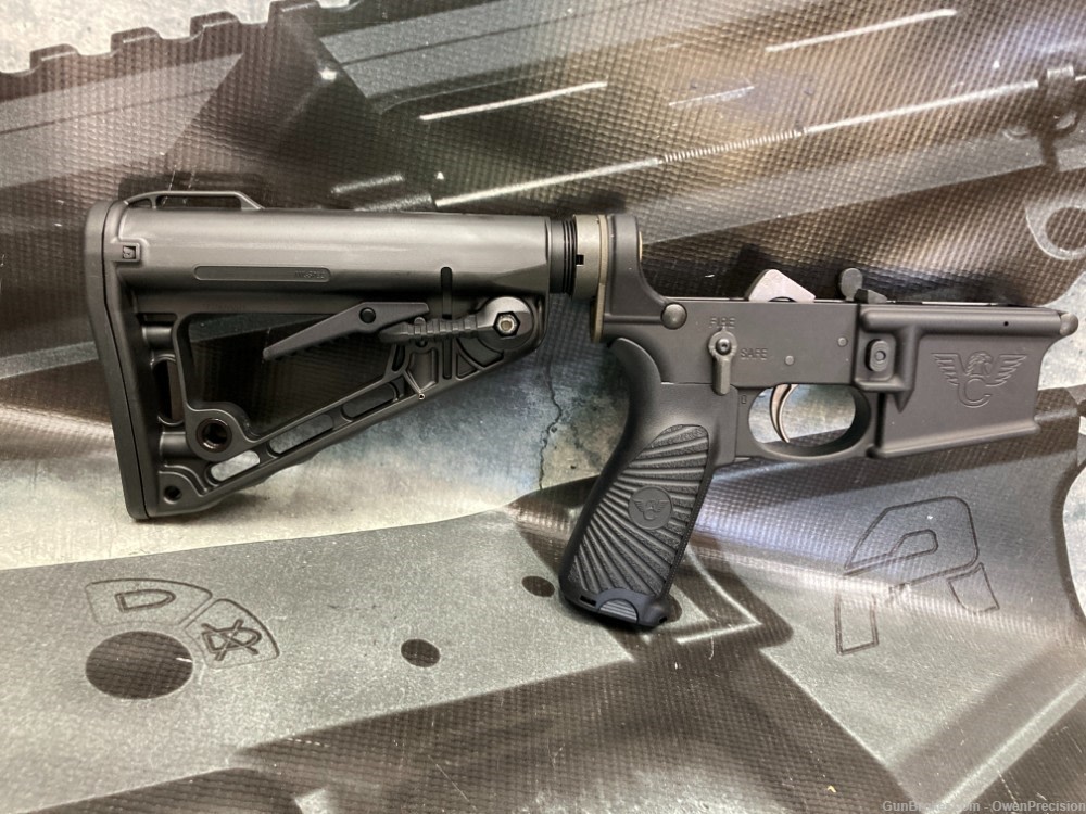 Wilson Combat WC-15 lower 5.5# Wilson PNT trigger Rogers ambi FRT option-img-1