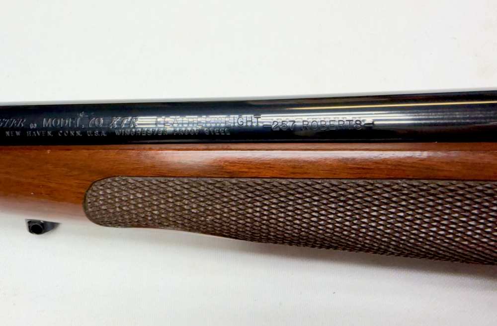 1982 Winchester XTR Featherweight Model 70 257 Roberts 22" Deluxe Walnut-img-45
