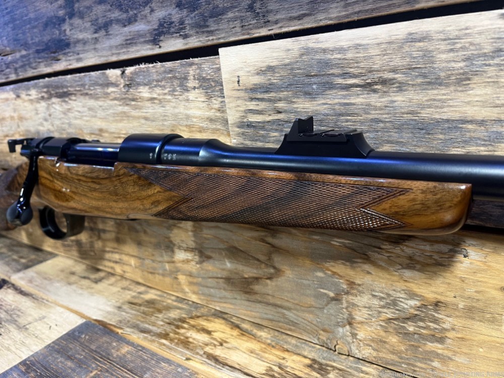 John Rigby & Co Highland Stalker 250th Edition .275 Rigby 22"  Wood Grade 7-img-2