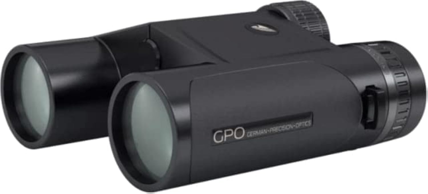 German Precision Optics Rangeguide 10x32 Rangefinding Binocular, Black, BX7-img-0